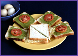 Aloo Paneer Sandwich